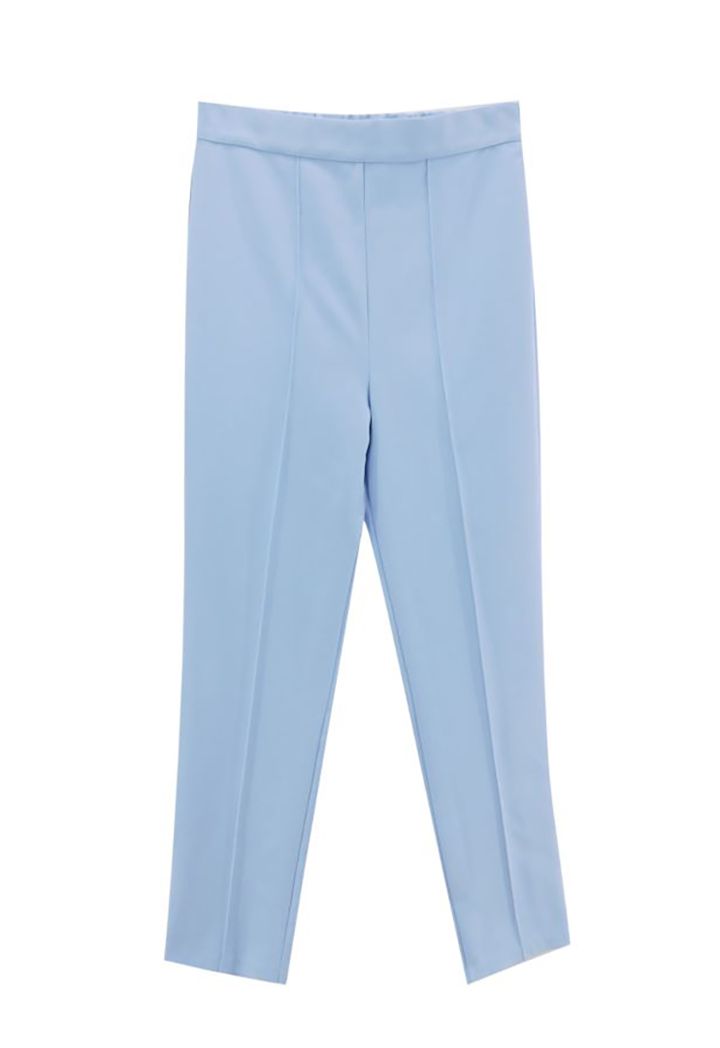 Choice High Waist Trouser Blue