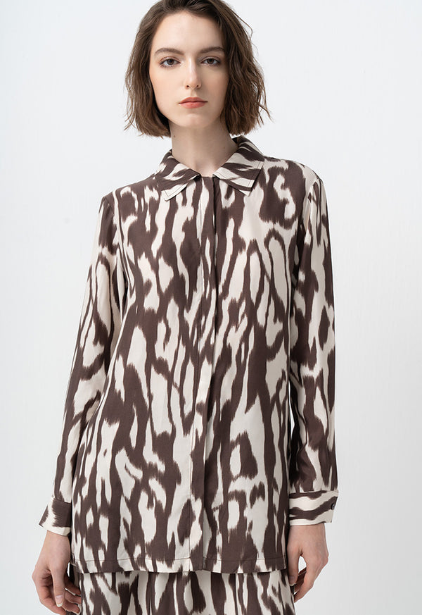 Choice Printed Long Sleeves Shirt Print