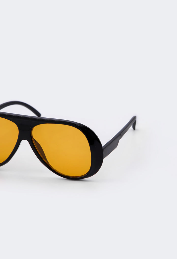 Choice Chic Pilot Sunglasses Yellow