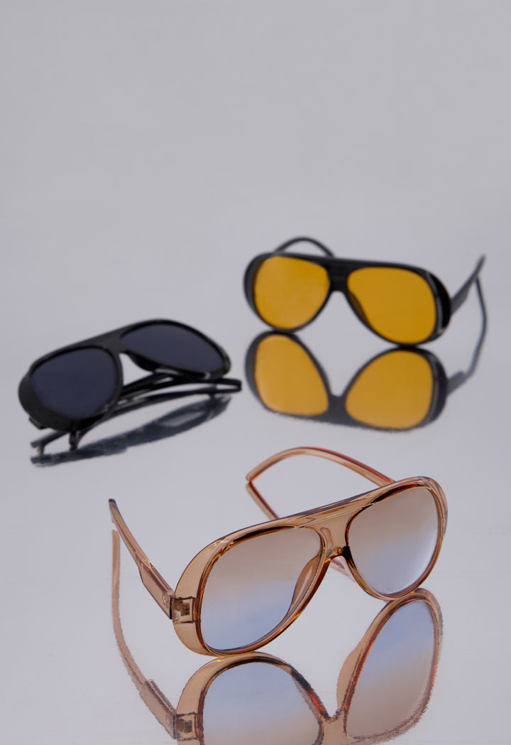 Choice Chic Pilot Sunglasses Black