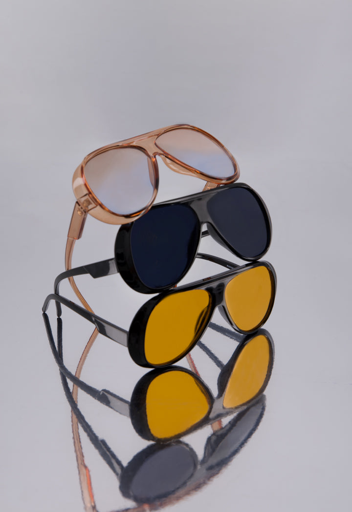 Choice Chic Pilot Sunglasses Yellow