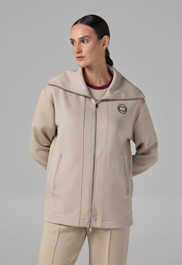 Choice Full-Zip Solid Jacket Burgundy