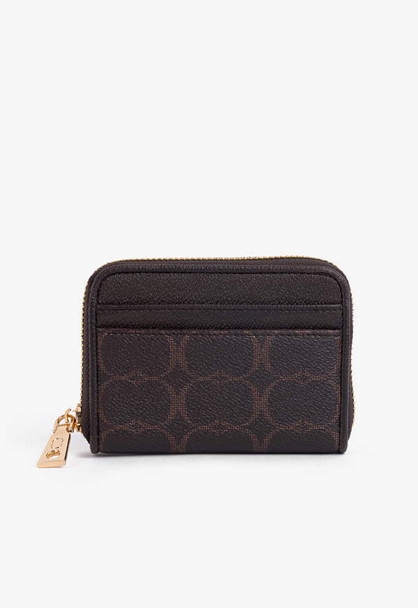 Choice Printed Monogram Wallet Brown