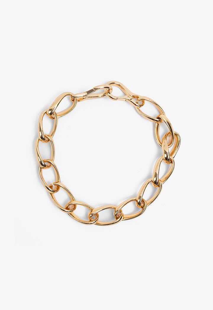 Choice Modern Metallic Chain  Gold