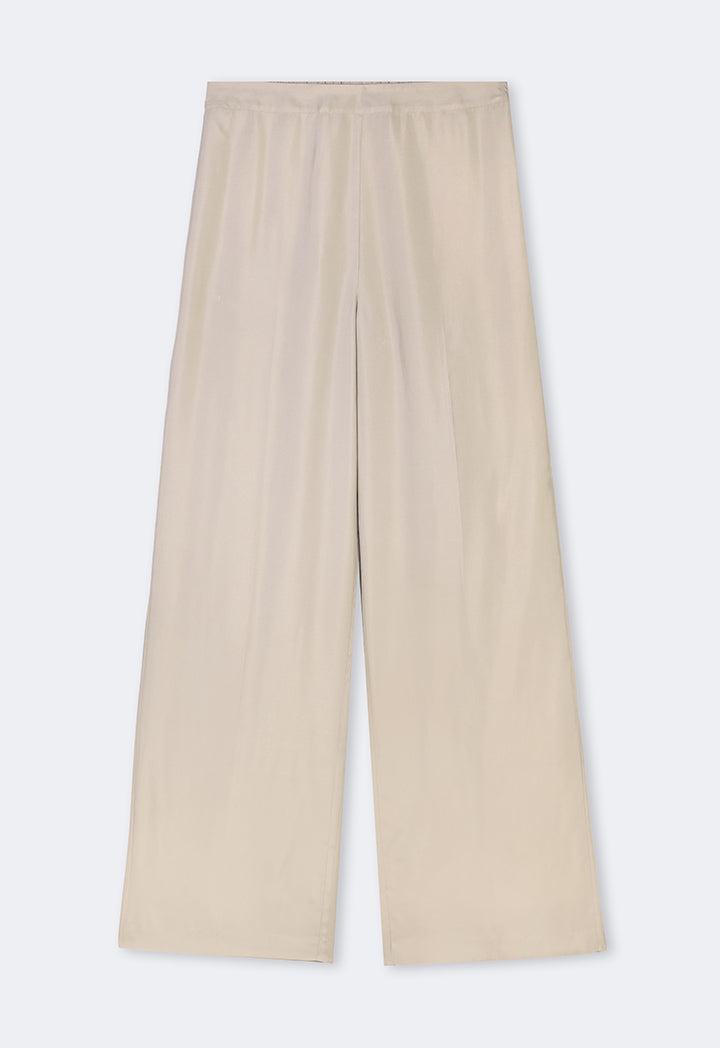 Choice Solid Wide Legs Trouser Grey