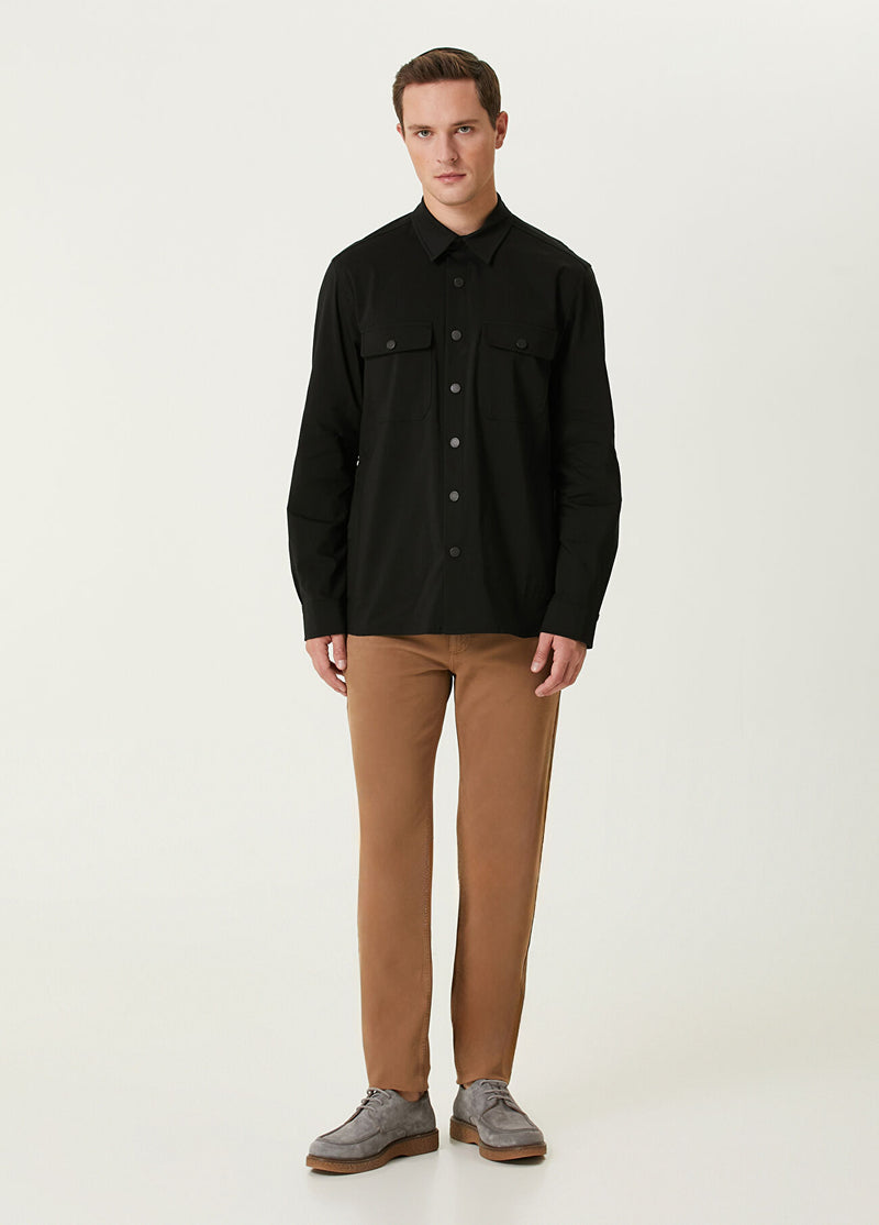 Beymen Club Men Pocket Detailed Outer Shirt Black