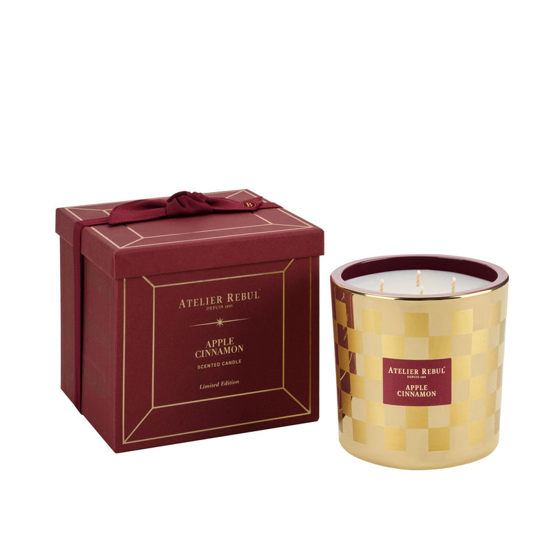 Atelier Rebul Apple & Cinnamon Xl Scented Candle 950 Gr Apple & Cinnamon
