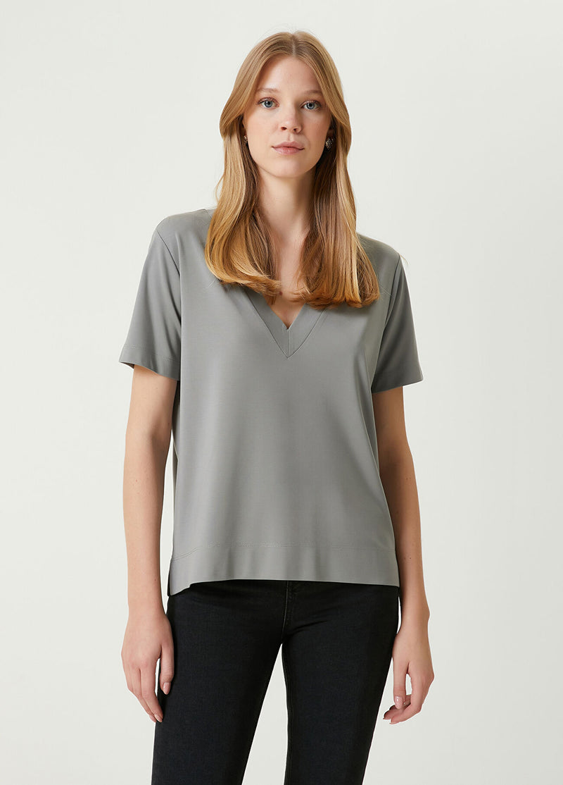 Beymen Club Basic T-Shirt Grey