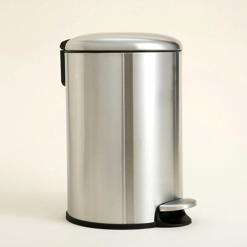 Chakra Belgi Waste Bin 5 Lt Silver