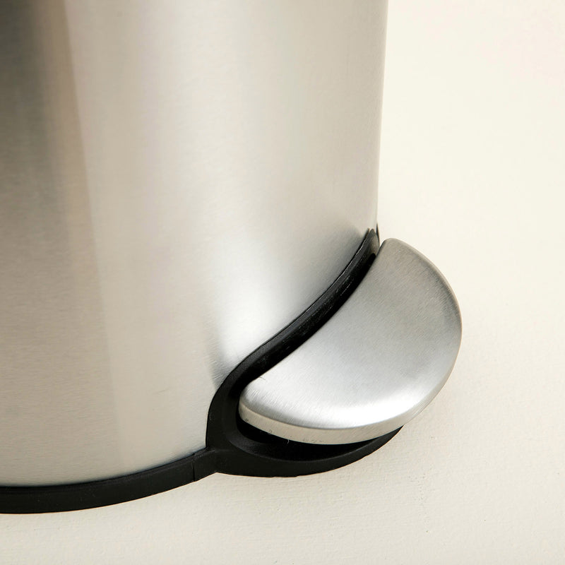 Chakra Belgi Waste Bin 5 Lt Silver