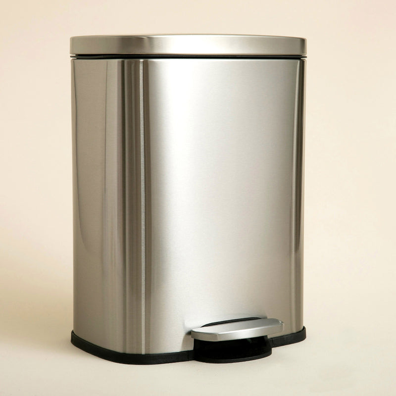Chakra Kero Waste Bin 12 Lt Silver