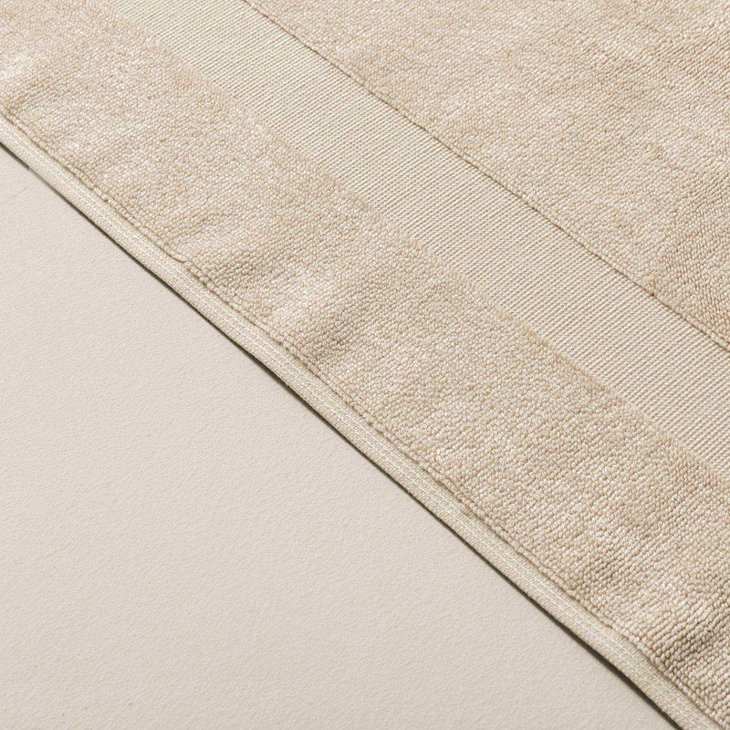 Chakra Frame Foot Towel 50X70 Cm Dark Beige