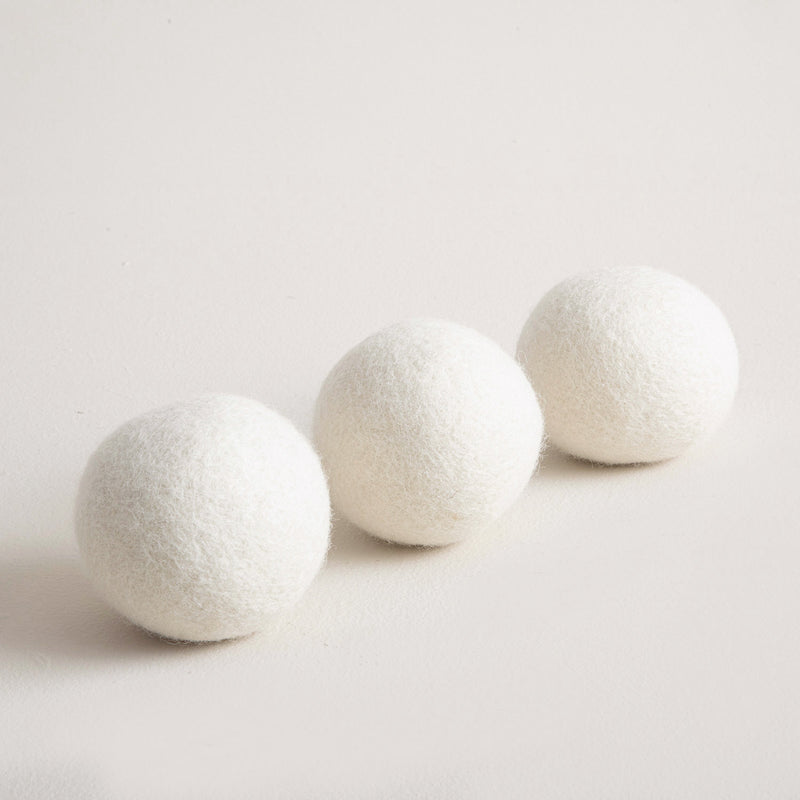 Chakra Wanda Dryer Ball Set Of 3 White