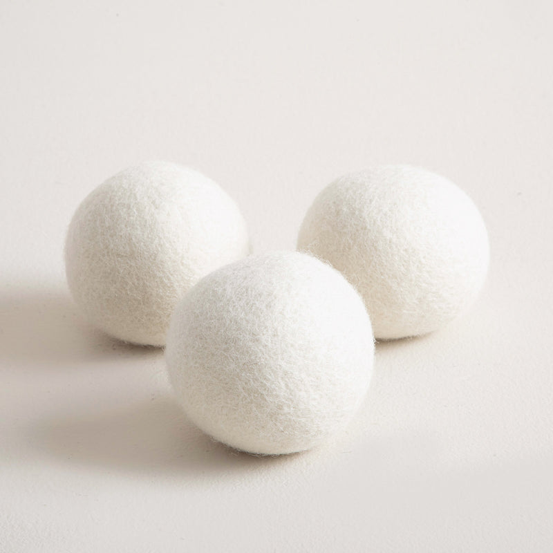 Chakra Wanda Dryer Ball Set Of 3 White