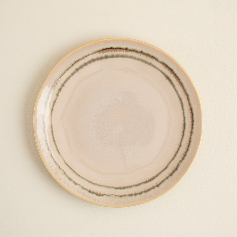 Chakra Acido Serving Plate 27Cm Cream