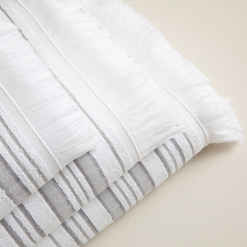 Chakra Derin Towel 30X50 Cm White