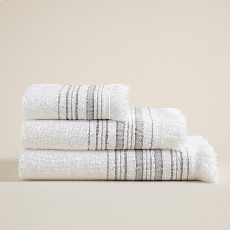 Chakra Derin Towel 50X90 Cm Ecru