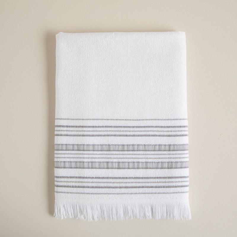 Chakra Derin Towel 100X150 Cm White