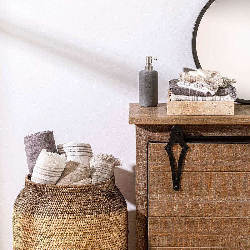 Chakra Derin Towel 100X150 Cm Ecru