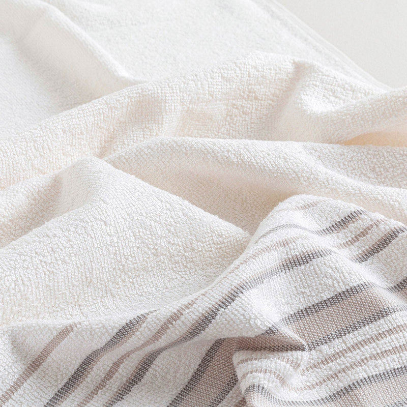 Chakra Derin Towel 100X150 Cm Ecru