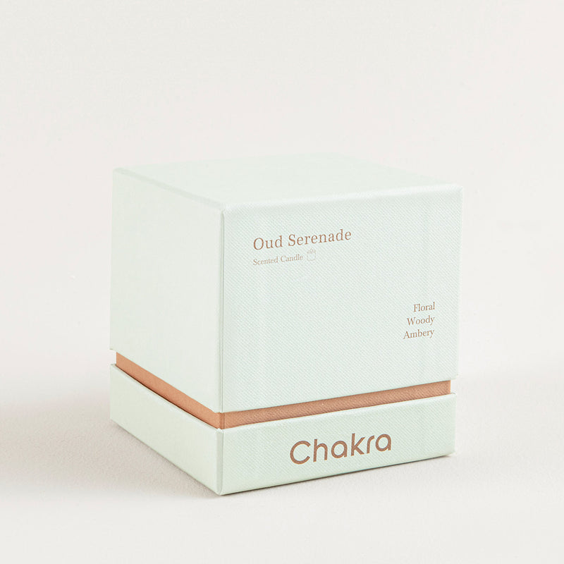 Chakra Scented Candle 400 G - Oud Serenade Oud Oud