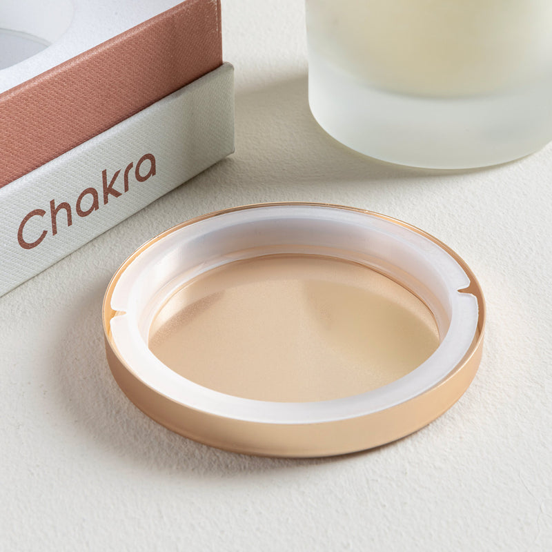 Chakra Scented Candle 400 G - Oud Saffron Fusion Oud