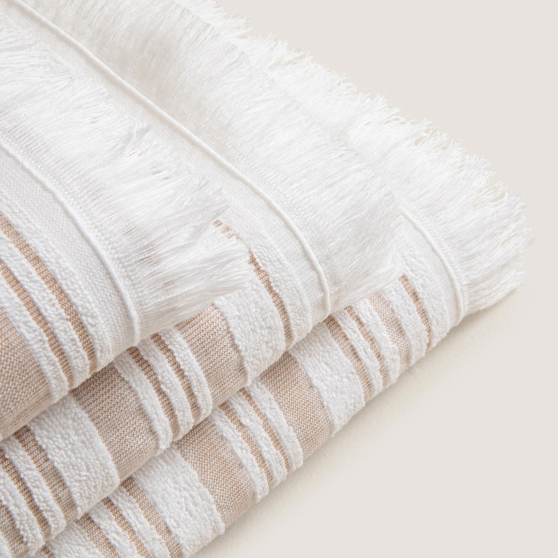 Chakra Derin Hand Towel 30X50 Cm Beige