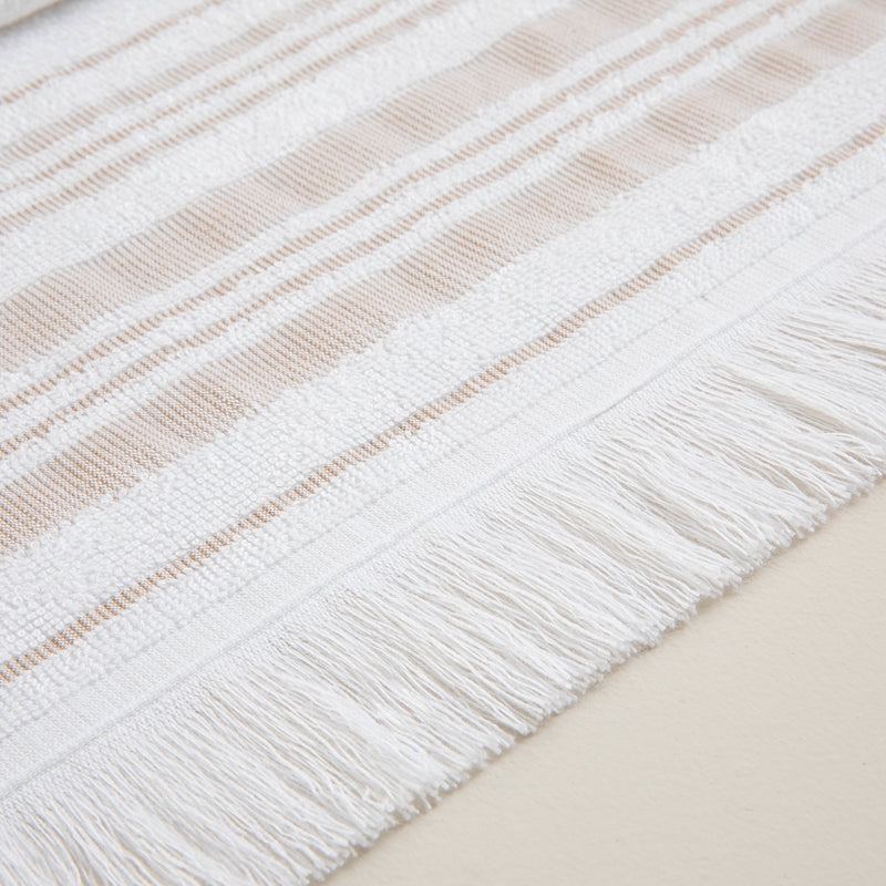 Chakra Derin Bamboo Face Towel 50X90 Cm Beige