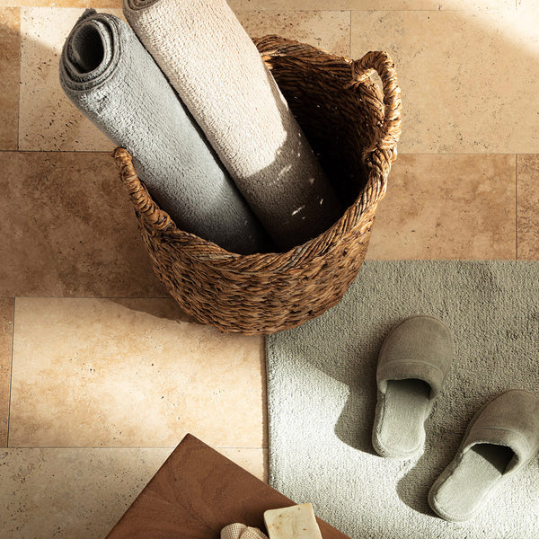 Chakra Bamboo Solid Bathmat  60X100 Cm Dark Beige