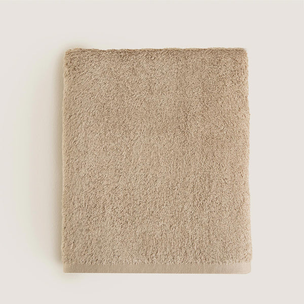 Chakra Solid Towel 85X150 Cm Dark Beige