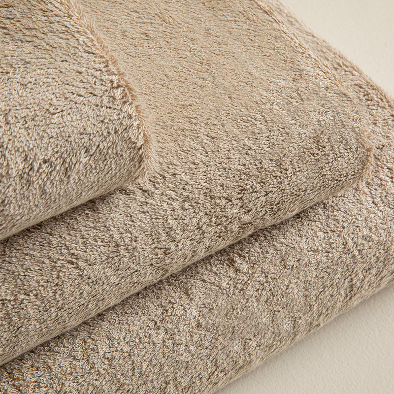 Chakra Solid Towel 85X150 Cm Dark Beige