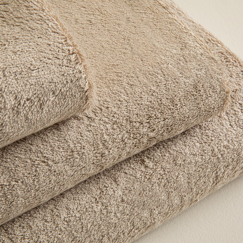 Chakra Solid Towel 50X90 Cm Dark Beige