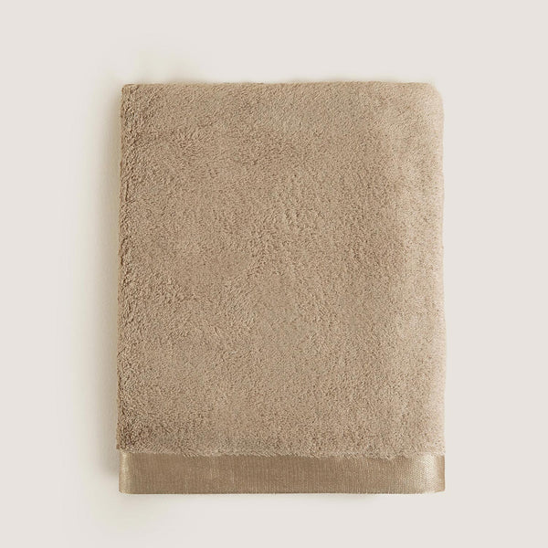 Chakra Floss Towel 85X150 Dark Beige