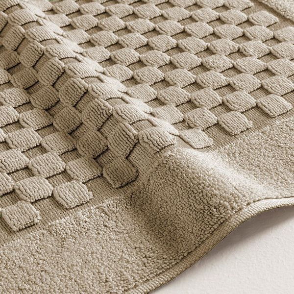 Chakra Floss Foot Towel 50X70 Cm Dark Beige