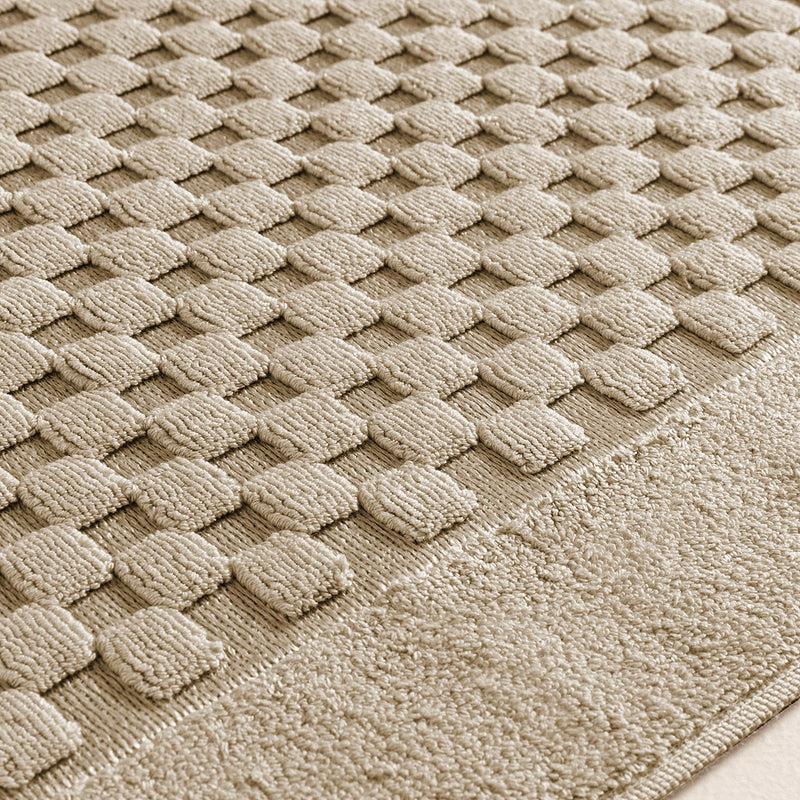 Chakra Floss Foot Towel 50X70 Cm Dark Beige