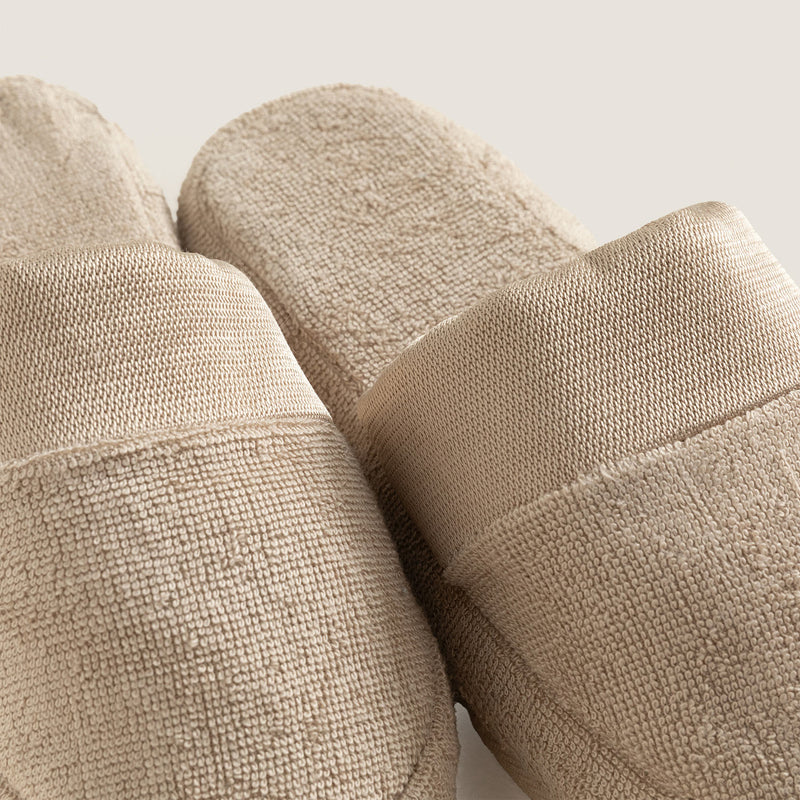 Chakra Floss Unisex Slipper Dark Beige