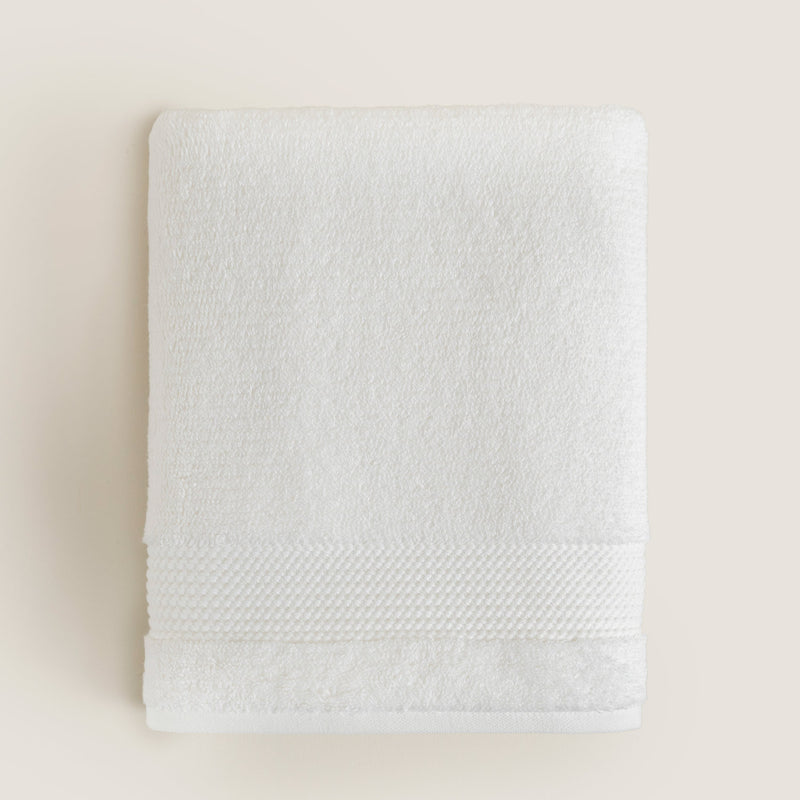 Chakra Eva Cotton Bath Towel 85X150 Cm White