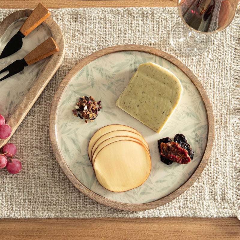 Chakra Lorenza Serving Plate 30 Cm Beige