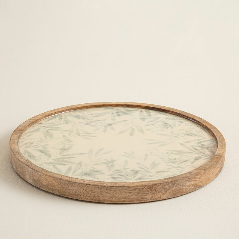 Chakra Lorenza Serving Plate 30 Cm Beige