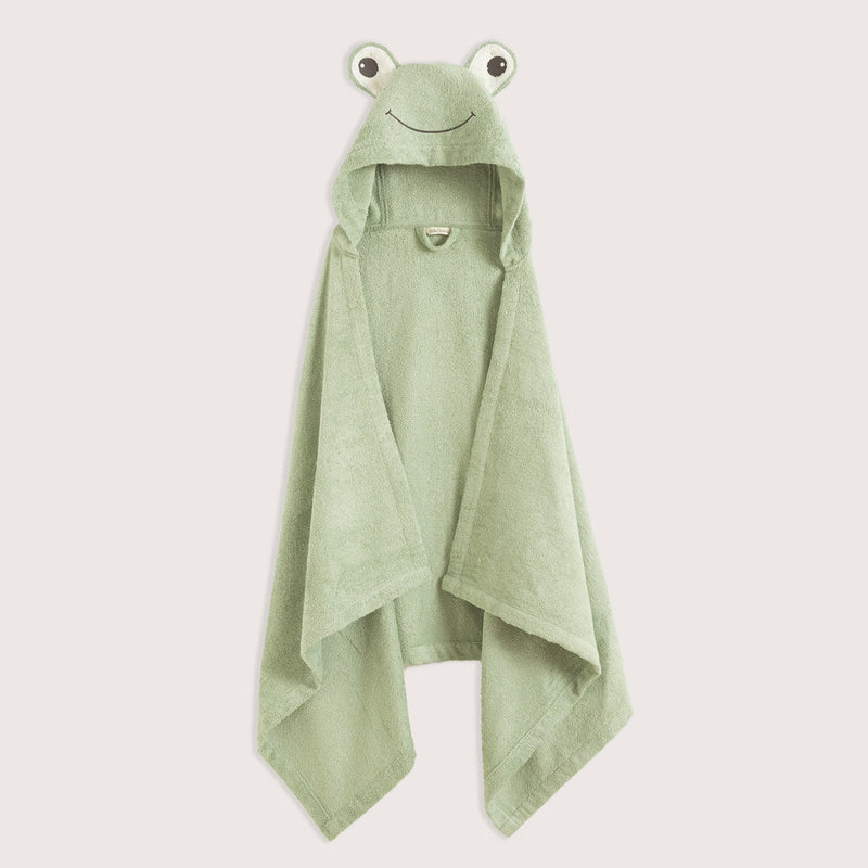 Chakra Frog Swaddle Towel Green