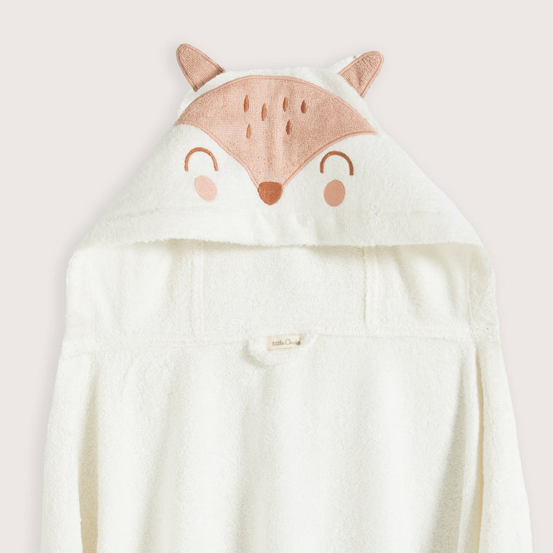 Chakra Fox Swaddle Towel Vanilla