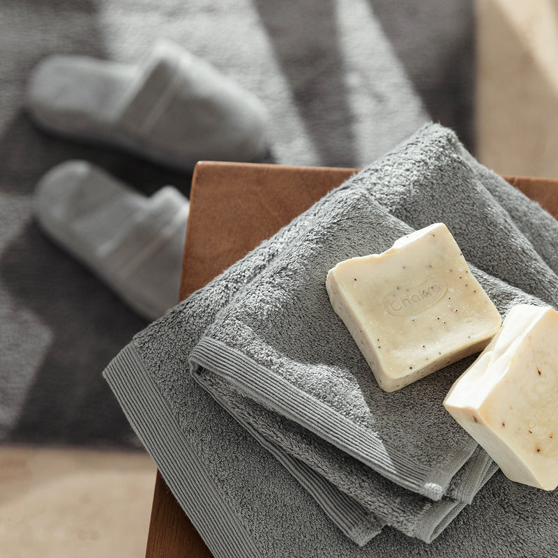 Chakra Flovya Towel 30X50 Cm Grey