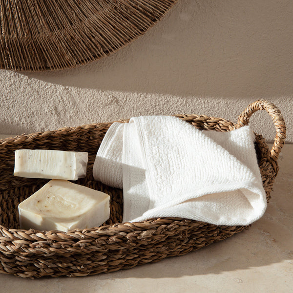 Chakra Carlin Towel 30X50 Cm Ecru