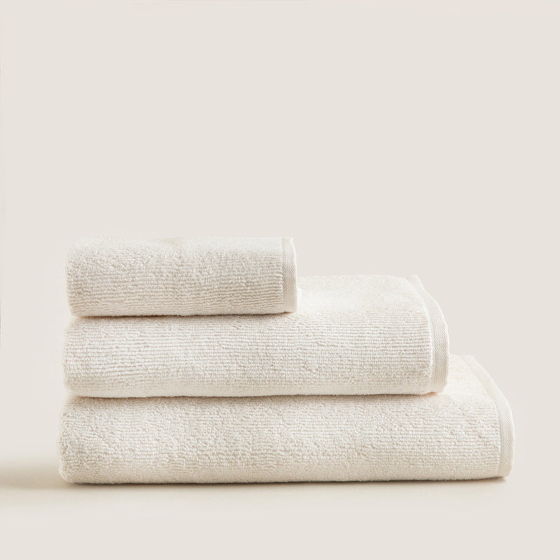 Chakra Carlin Towel 30X50 Cm Ecru