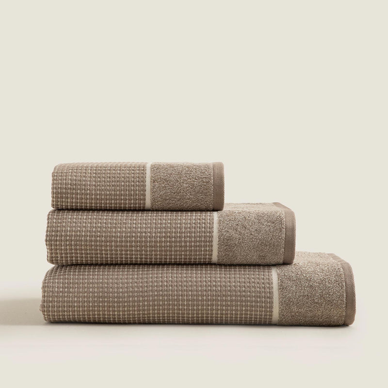 Chakra Adelina Towel 30X50 Cm Natural