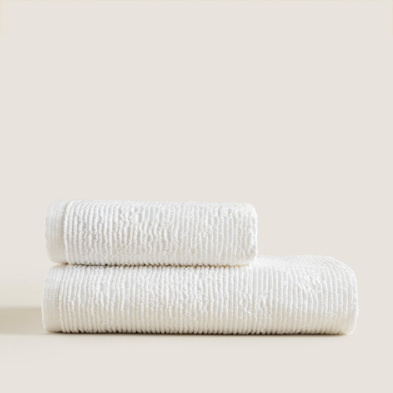 Chakra Lydia Towel 50X90 Cm White