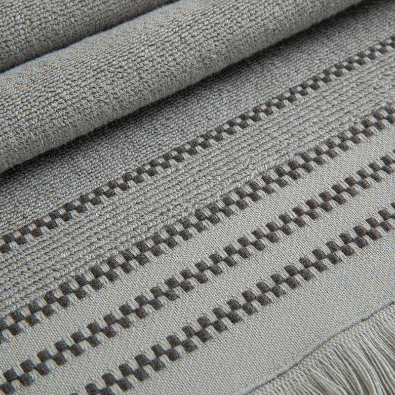 Chakra Natura Towel 50X90 Cm Grey