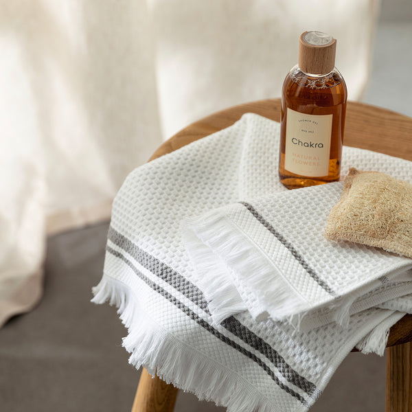 Chakra Volal Towel 30X50 Cm White