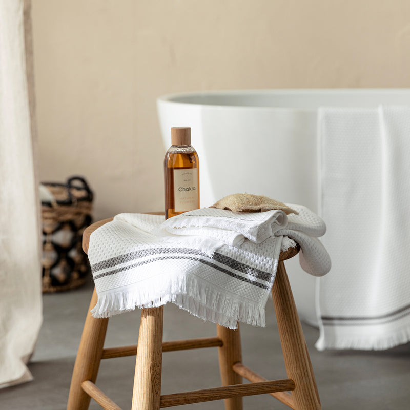 Chakra Volal Towel 50X90 Cm White