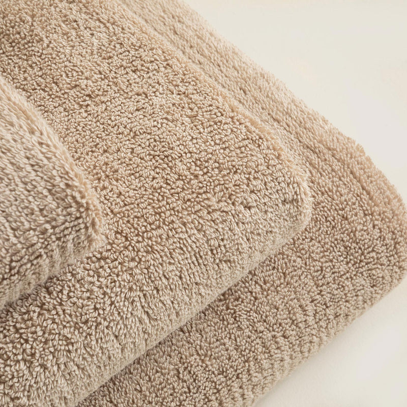 Chakra Eva Cotton Towel 30X50 Cm Dark Beige